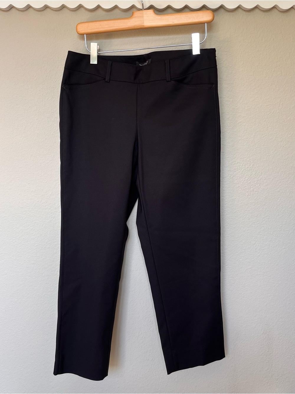 White House Black Market Black Ankle Length Pants